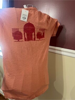 Women's Short Sleeve Graphic Tee - Coral